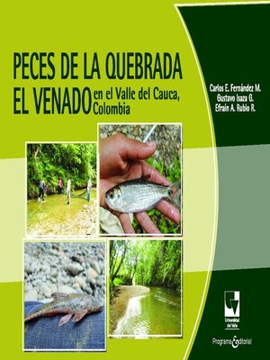 cover image of Peces de la quebrada El Venado en el Valle del Cauca, Colombia